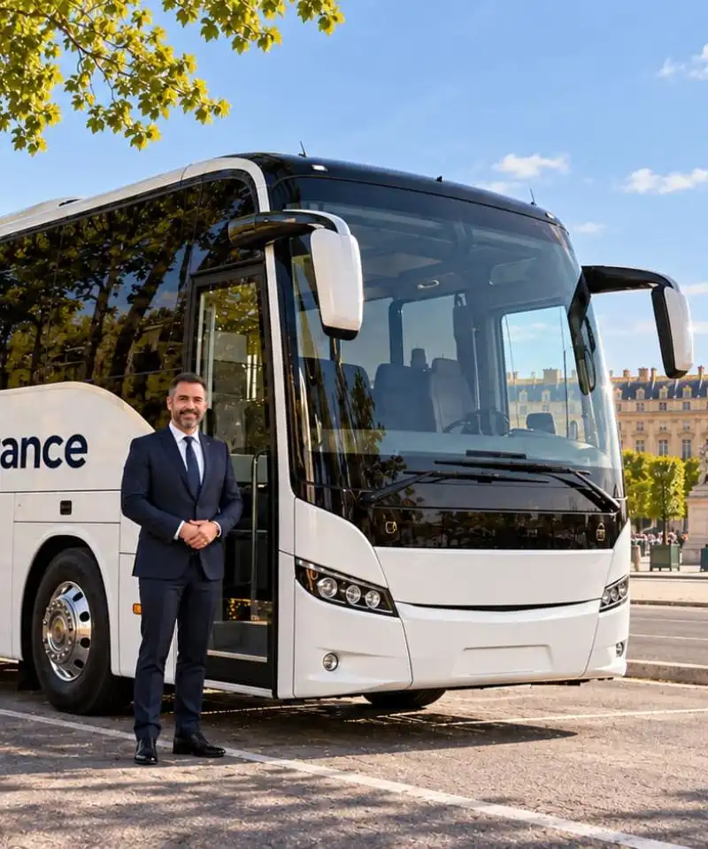 Location autocar Île-de-France avec chauffeur
